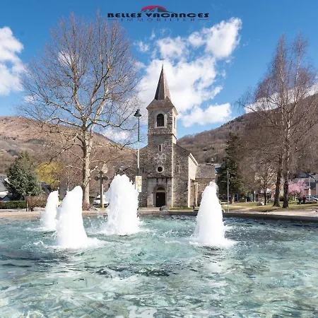 Cosy 6 Pers, Centre Saint-lary, Balcon Sud, Parking, 2 Chambres, Classe 2 Etoiles - Fr-1-296-142 * Сен-Лари-Сулан