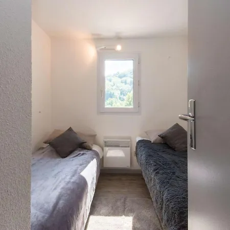 Cosy 6 Pers, Centre Saint-lary, Balcon Sud, Parking, 2 Chambres, Classe 2 Etoiles - Fr-1-296-142 Сен-Лари-Сулан